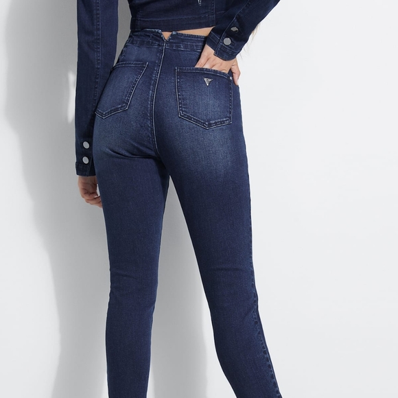 NWT GUESS super high rise jeans | 28 - Picture 3 of 4